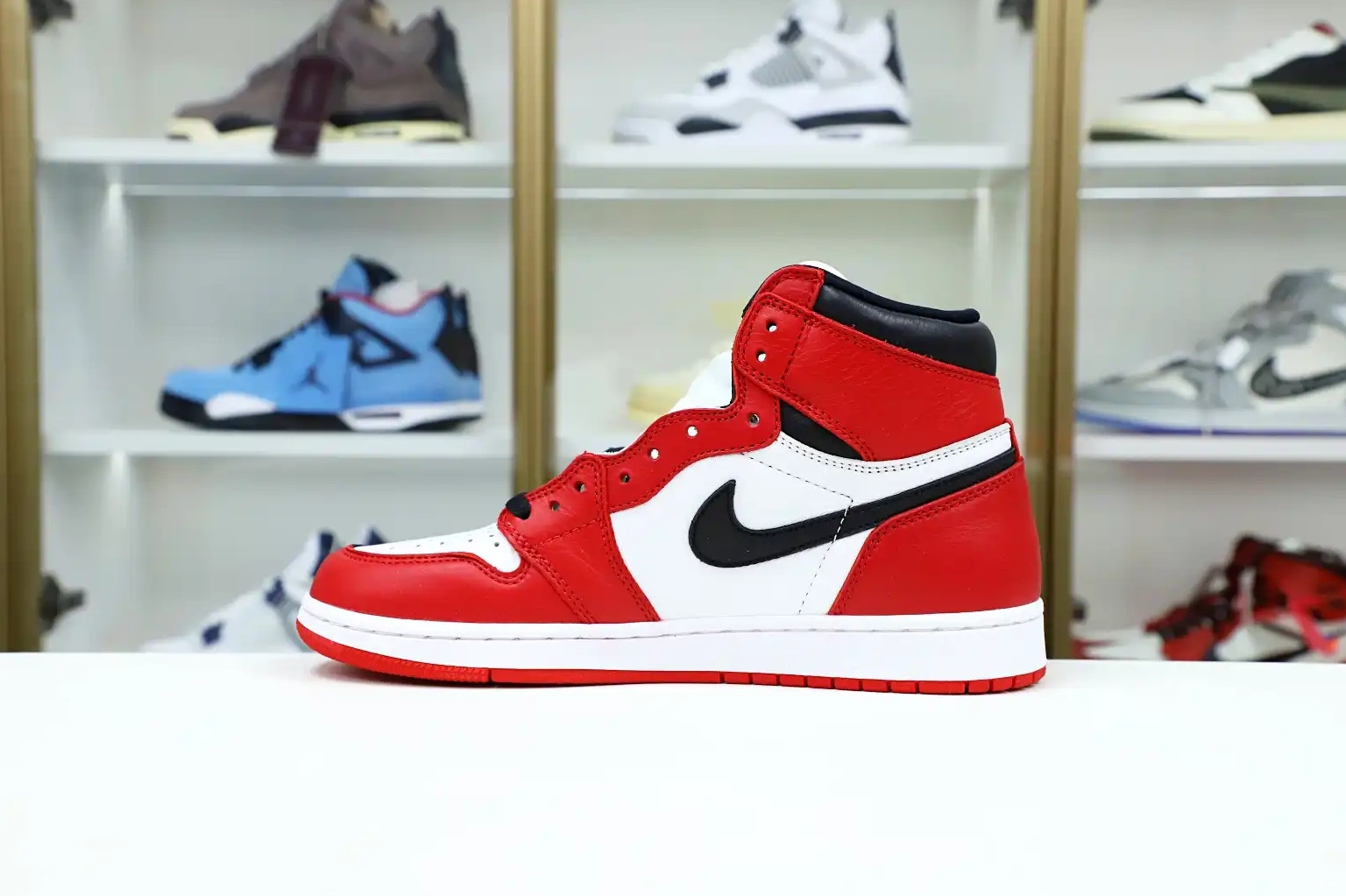 TO AIR JORDAN HOME' 1 Kimikick EXCLUSIVE CHICAGO RETRO OG HIGH NRG 'HOMAGE 0708